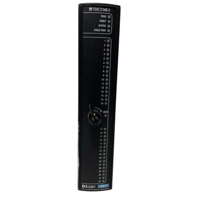 TRICONEX DI3301 Digital Input Module with 16 Channels 24 VDC for Safety-Critical PLC Applications