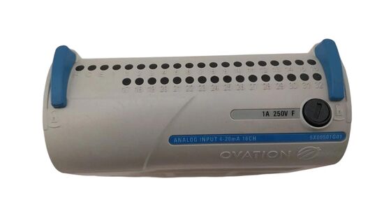 Westinghouse Emerson 5X00501G01 Analog Input Module for Ovation DCS with 4-20 mA and 0-10 V Input High Precision Signal Isolation